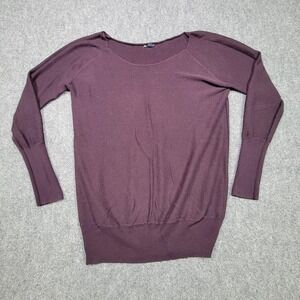 Gap Sweater‎ Womens X-Large Purple Pullover Knit Crewneck Lightweight Casual Top